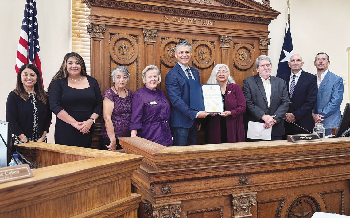Commissioners proclaim Mediation Awareness Month