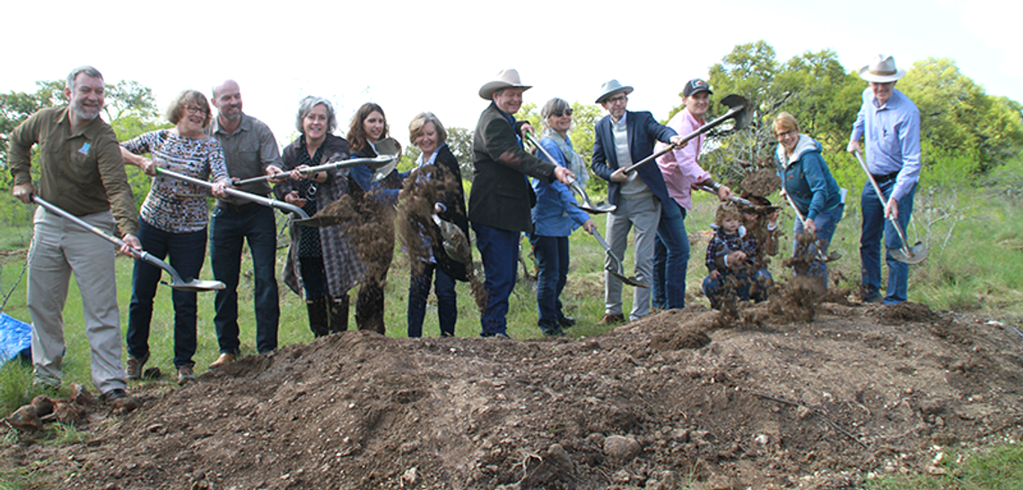 County breaks ground on Dahlstrom preserve