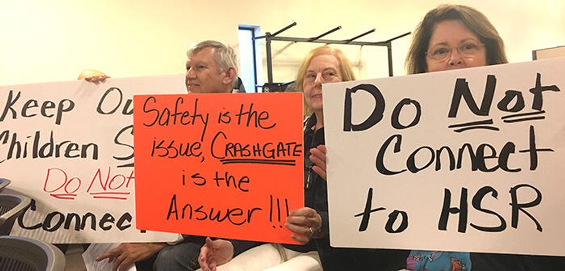 Crash gate hoped to help safety concerns near Roger Hanks extension