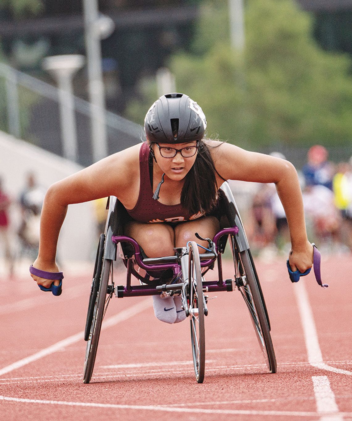 Isabel Crew earns 3 medals for Dripping Springs High School, Athlete of the Meet title