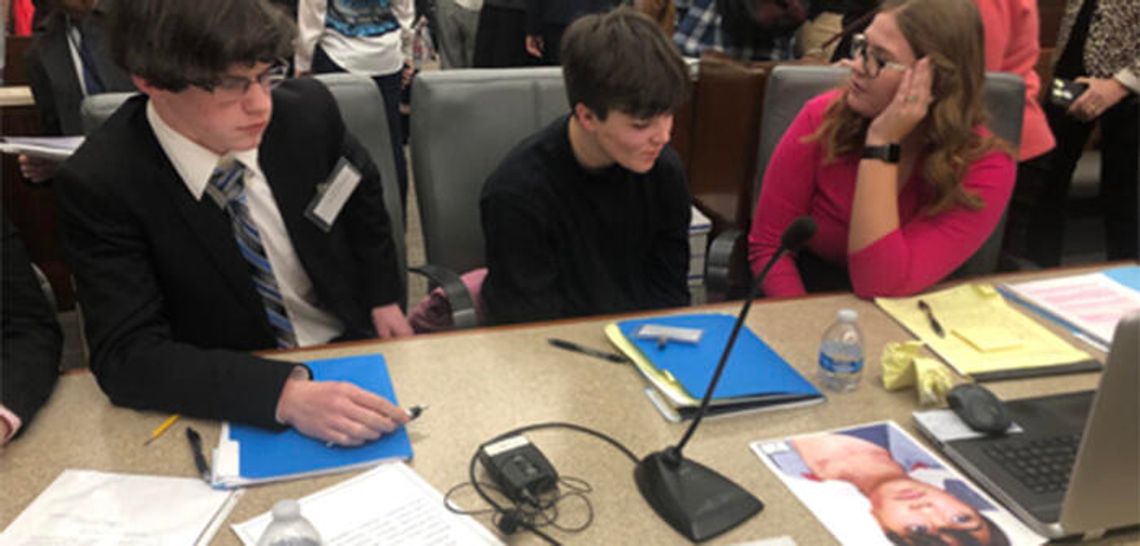 Dating violence awareness; Dripping Springs students conduct mock trial