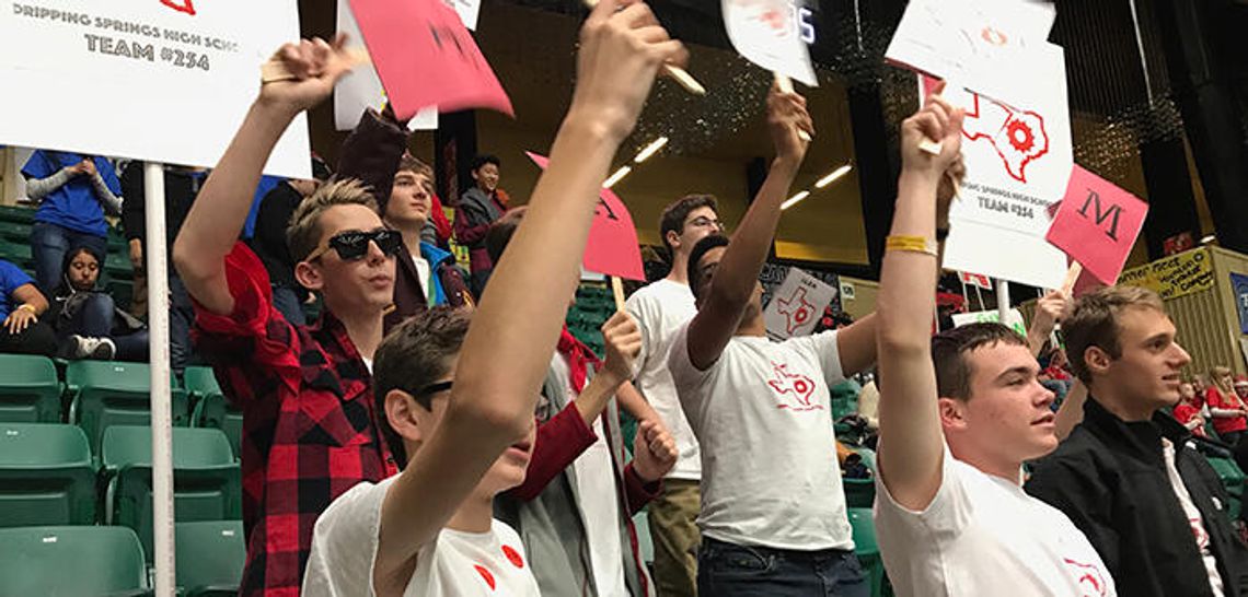 Domo arigato, Drip High Roboto: DS robotics team wins state award