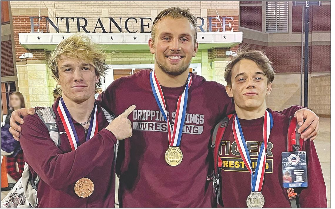 Dripping Springs' Alec Rill wins gold at state wrestling Dripping Springs' Alec Rill wins gold at state wrestling