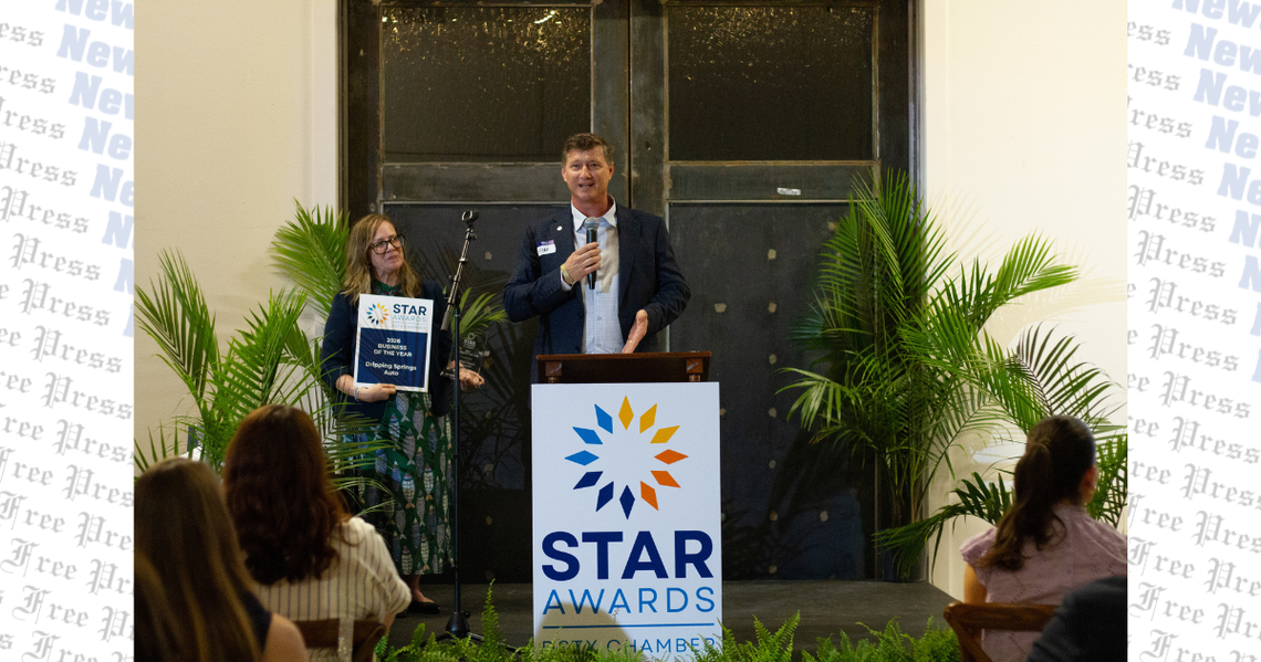 Dripping Springs Chamber recognizes businesses, individuals with Star Awards