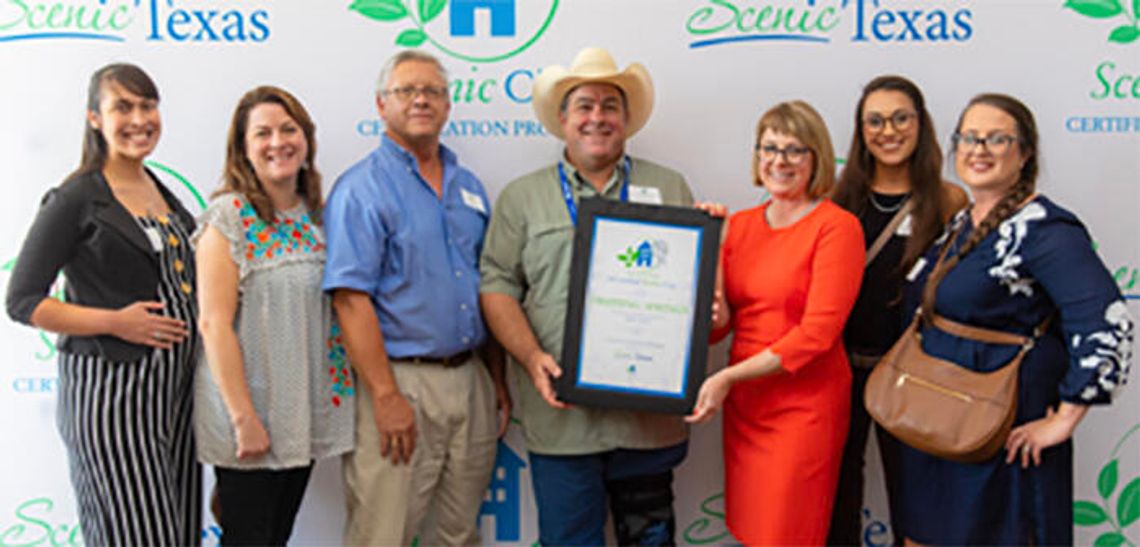 Dripping Springs earns Platinum Scenic City Certification Award