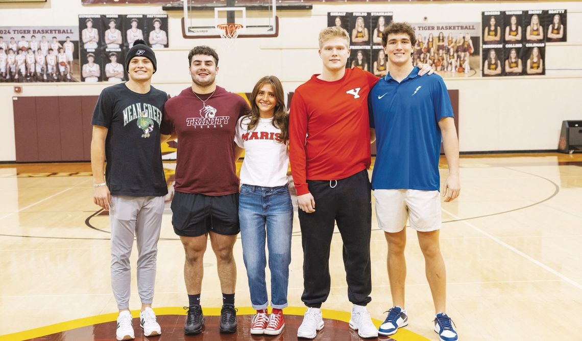 Dripping Springs High School athletes sign National Letters of Intent Dripping Springs High School athletes sign National Letters of Intent