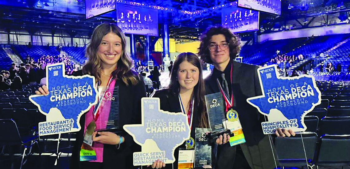 Dripping Springs High School sophomores advance to International Career Development Conference Dripping Springs High School sophomores advance to International Career Development Conference