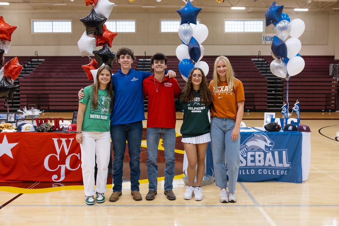 Dripping Springs High School student athletes sign National Letters of Intent Dripping Springs High School student athletes sign National Letters of Intent