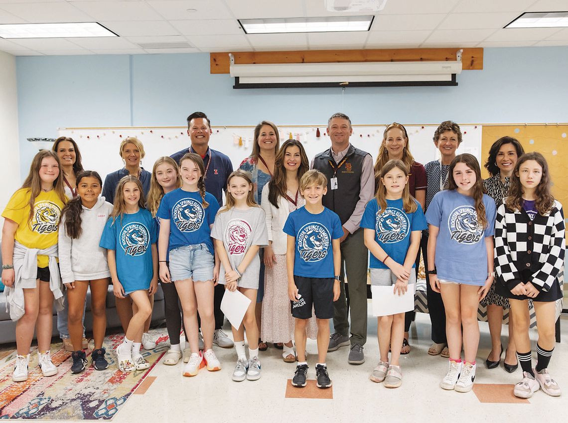 Dripping Springs ISD Board of Trustees visits Rooster Springs Elementary Dripping Springs ISD Board of Trustees visits Rooster Springs Elementary