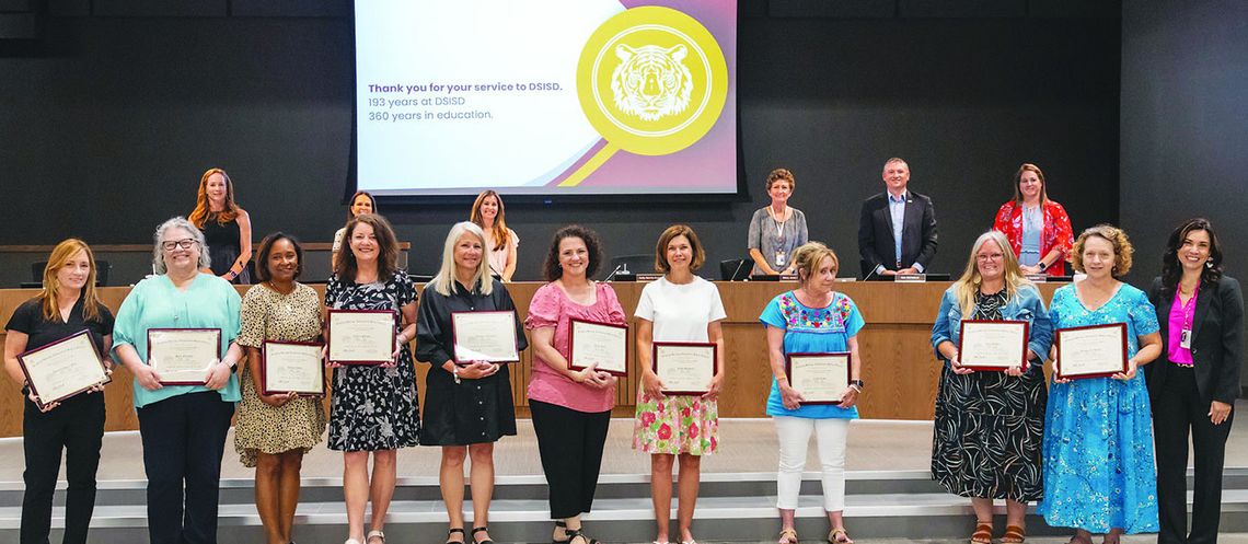 Dripping Springs ISD celebrates and recognizes retirees