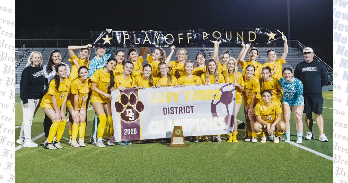 Dripping Springs Lady Tigers clinch district title with 2–0 shutout of Westlake