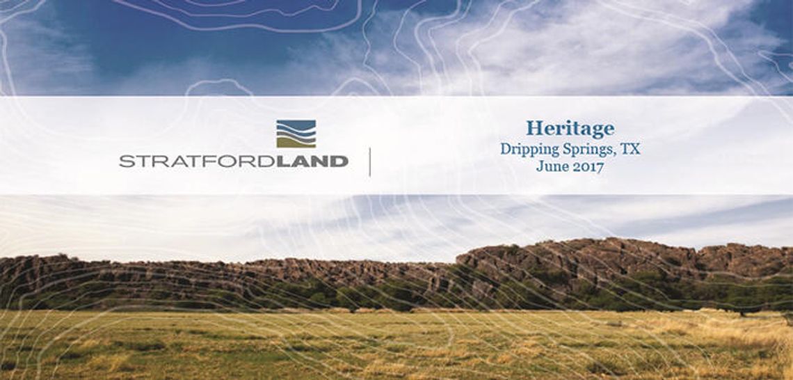 Dripping Springs P&amp;Z greenlights 189-acre Heritage development
