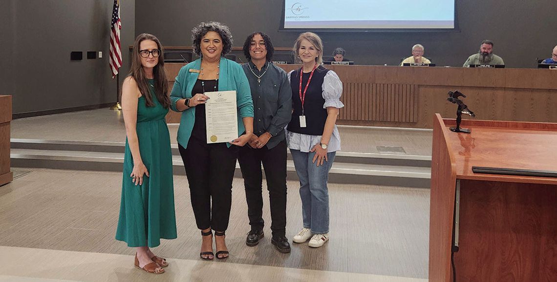 Dripping Springs City Council proclaims Child Abuse and Sexual Assault Awareness and Prevention Month