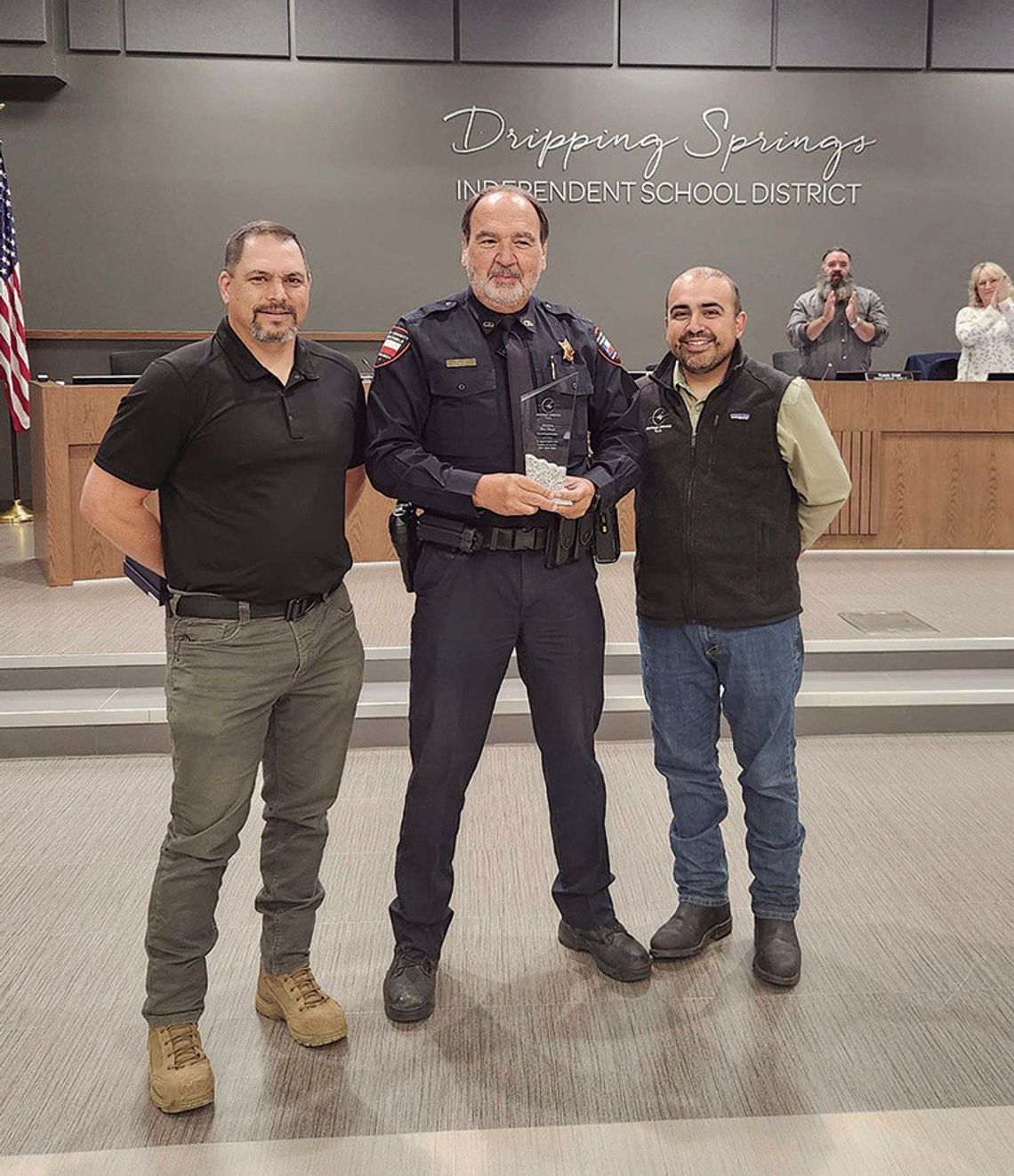 Dripping Springs recognizes Constable Ron Hood