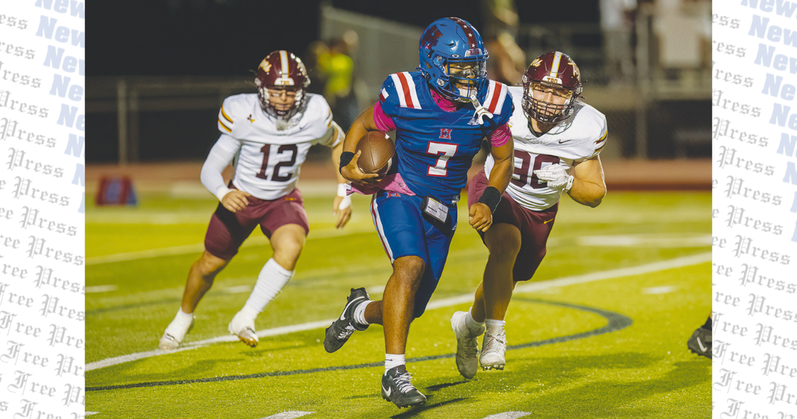 Dripping Springs High School shuts out Hays High School 42-0