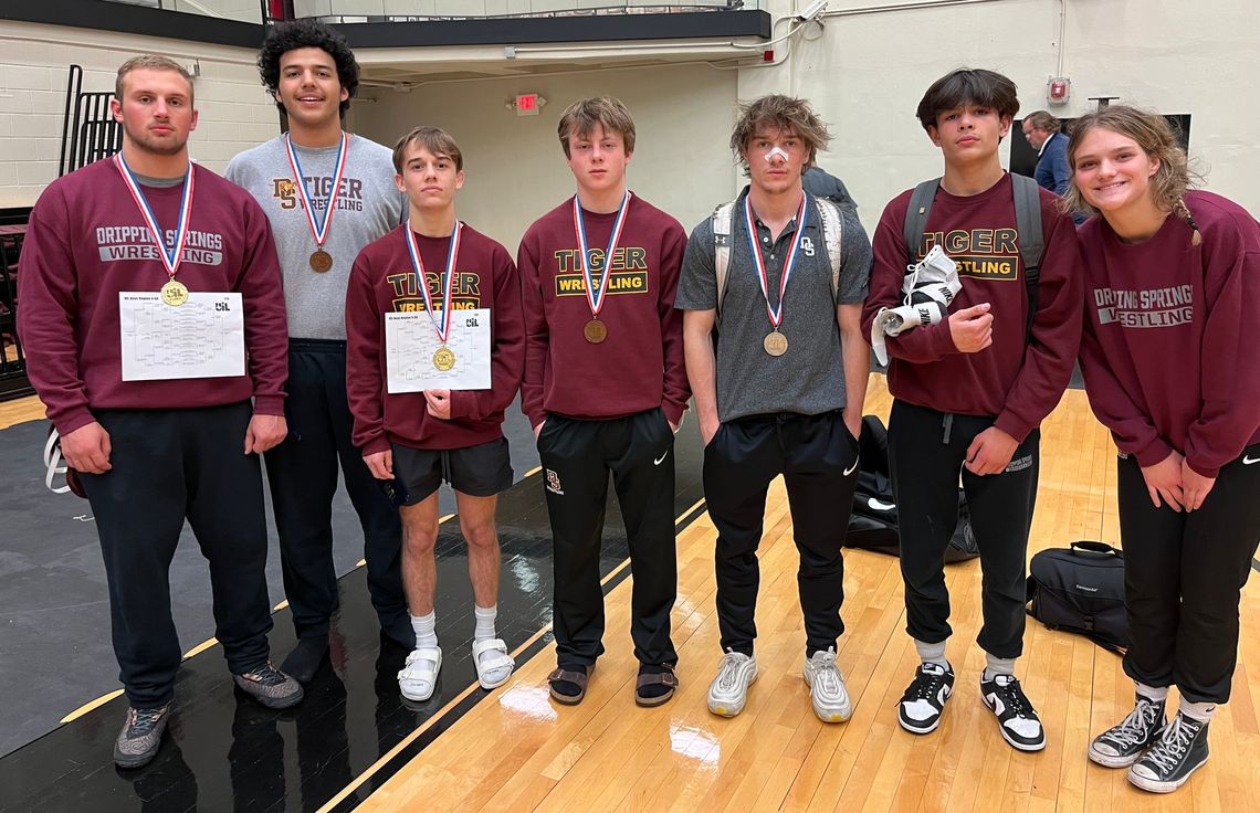 Dripping Springs Tigers to compete at UIL State Wrestling Dripping Springs Tigers to compete at UIL State Wrestling