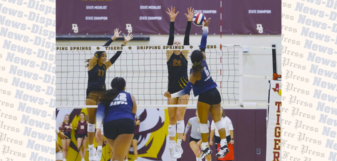 Dripping Springs Tigers volleyball sweeps Hendrickson Dripping Springs Tigers volleyball sweeps Hendrickson