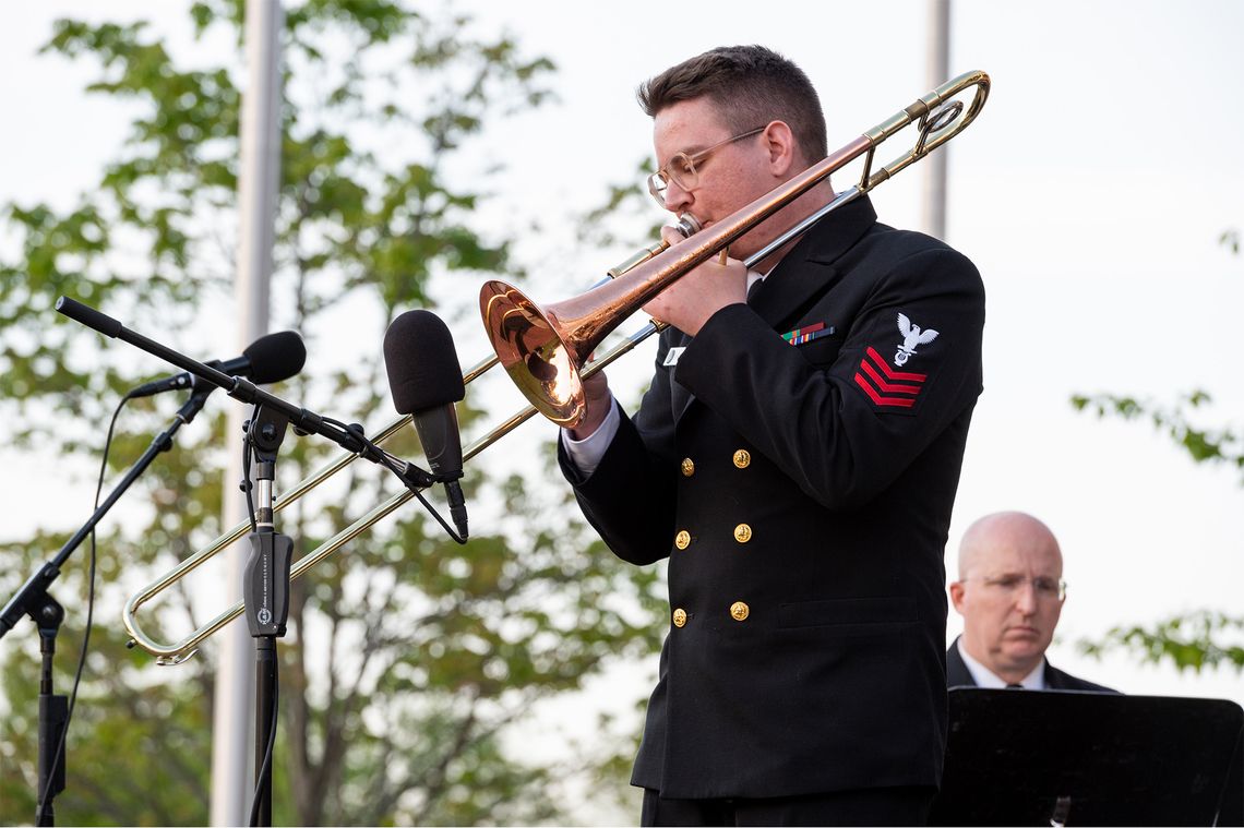 DSHS alumnus returns home in Navy Band Commodores