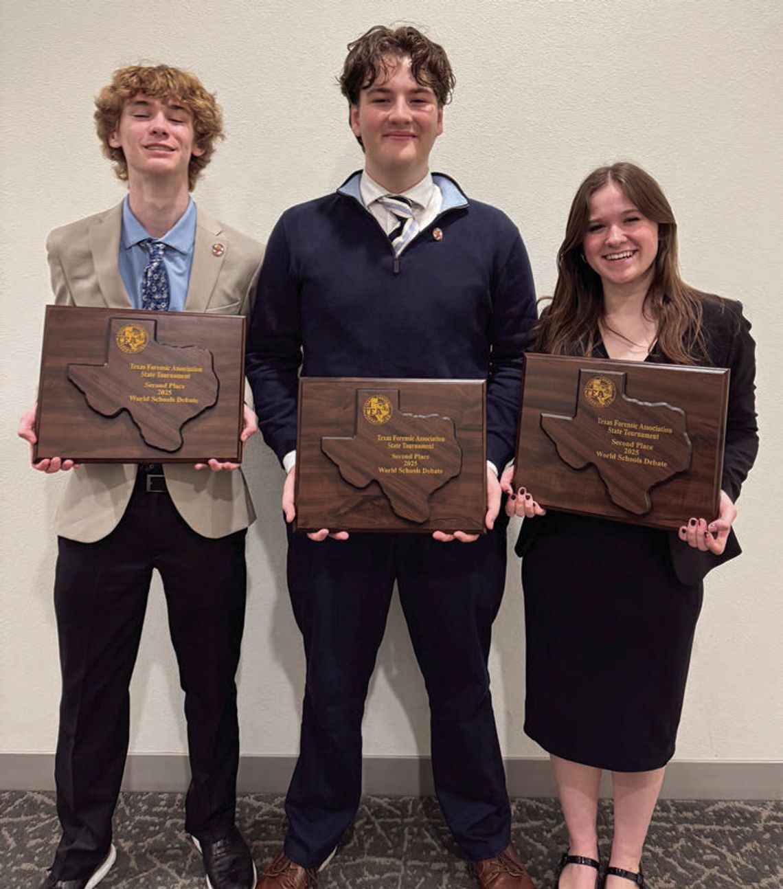 Dripping Springs High School debate team places second at Texas Forensic Association state tournament