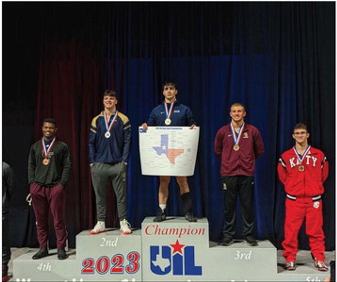 DSHS wrestler takes third at State