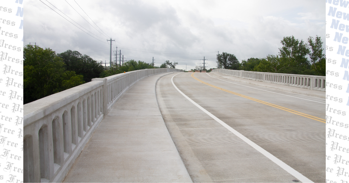East to West connectivity improves in Buda East to West connectivity improves in Buda