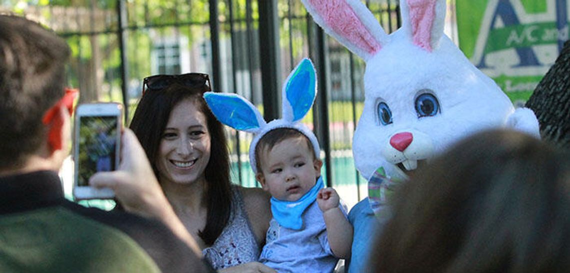 Easter egg action in Plum Creek