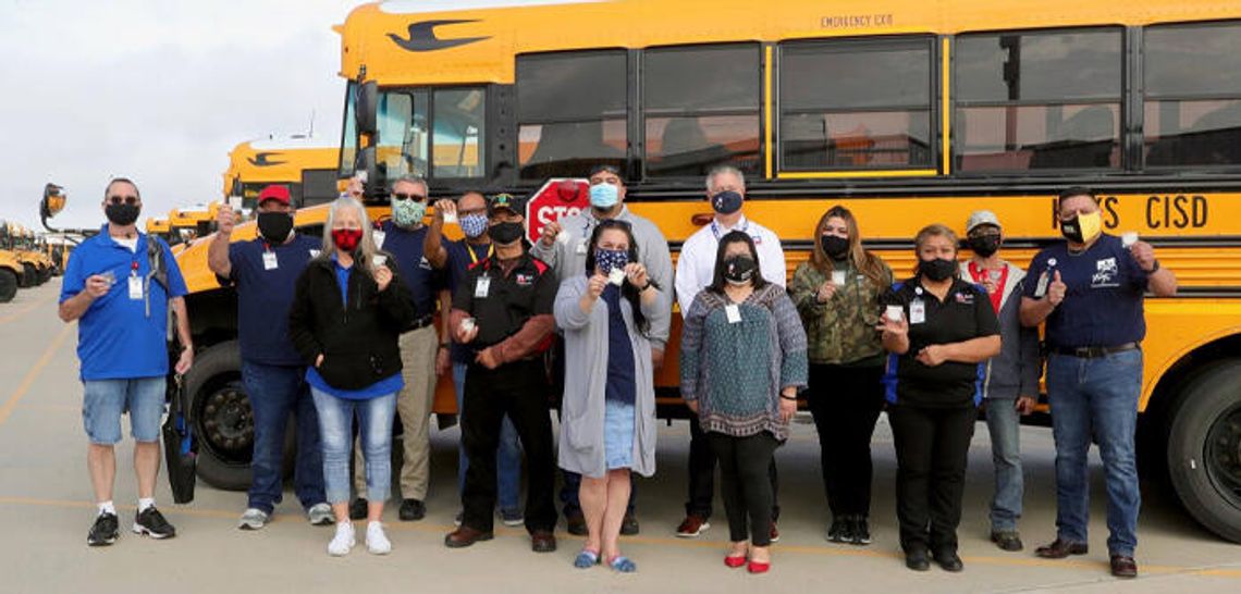 Employees honored for life-saving warming stations
