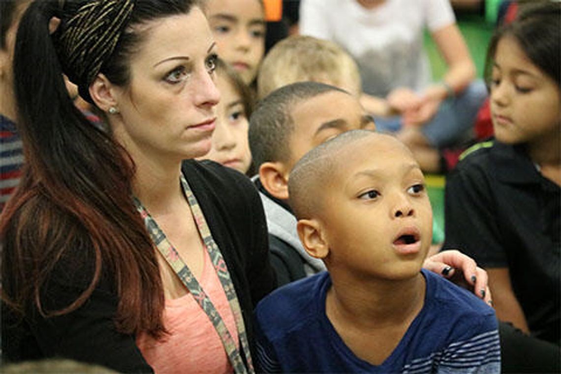 Falcons get their fill of Halloween spirit with celebrity storyteller