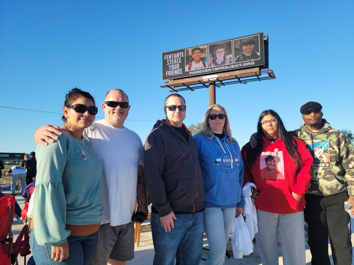 Fentanyl awareness billboard comes to life