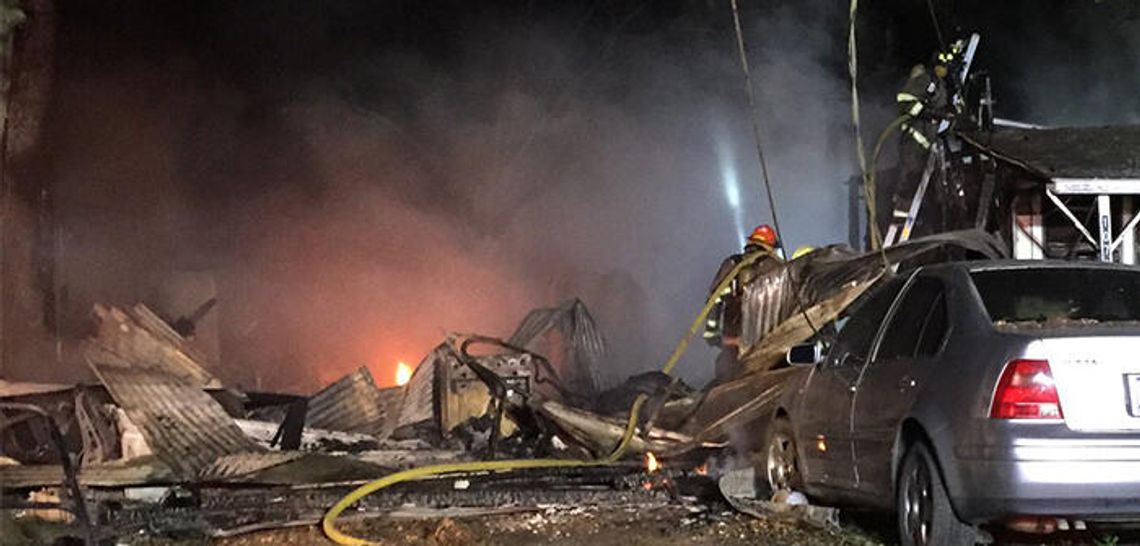 Fire ravages mobile home in Dripping Springs