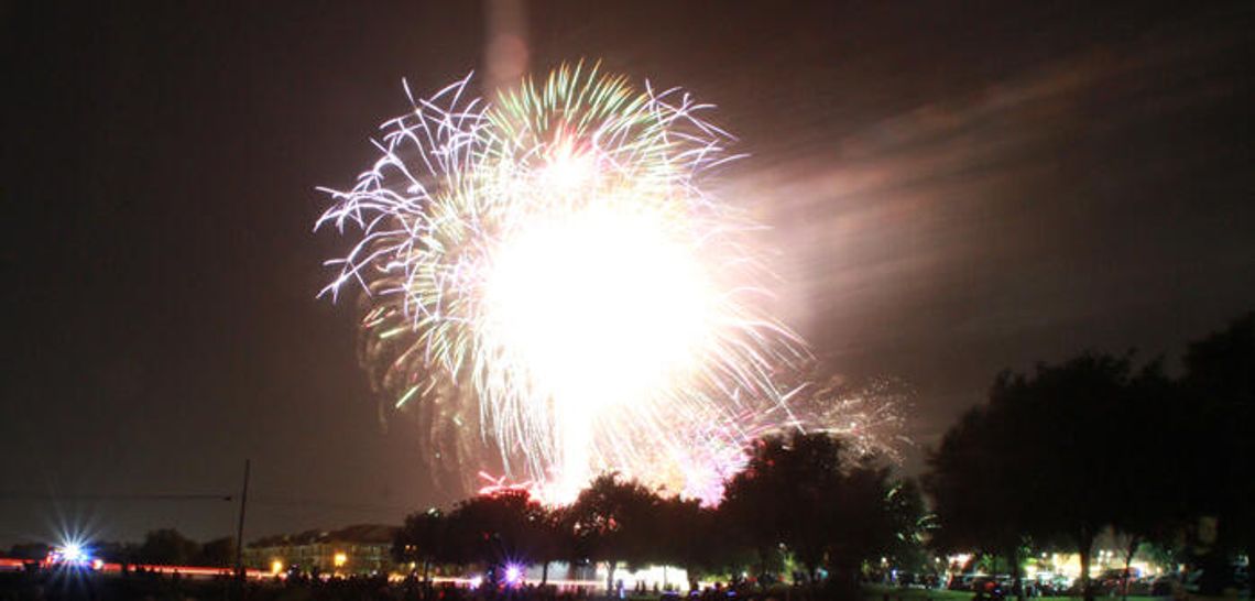 Fireworks will light up the sky on Fourth of July