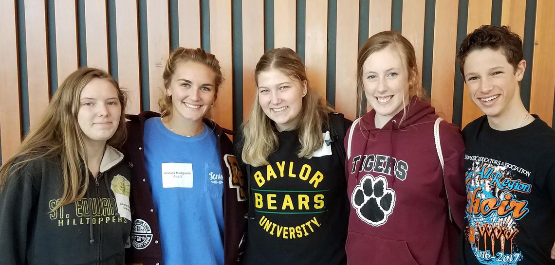 Five named to All-Region Choir