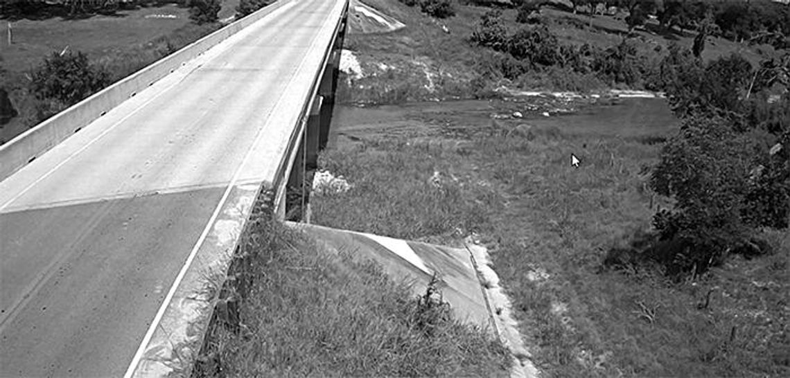 Floodwaters destroyed crucial bridge and connectivity