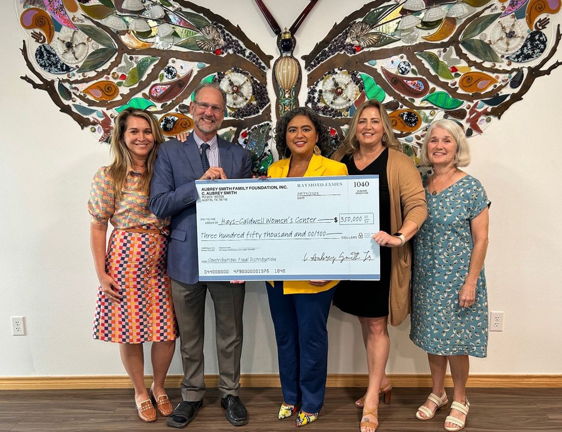 Foundation gift creates legacy of support at Hays-Caldwell Women's Center Foundation gift creates legacy of support at Hays-Caldwell Women's Center