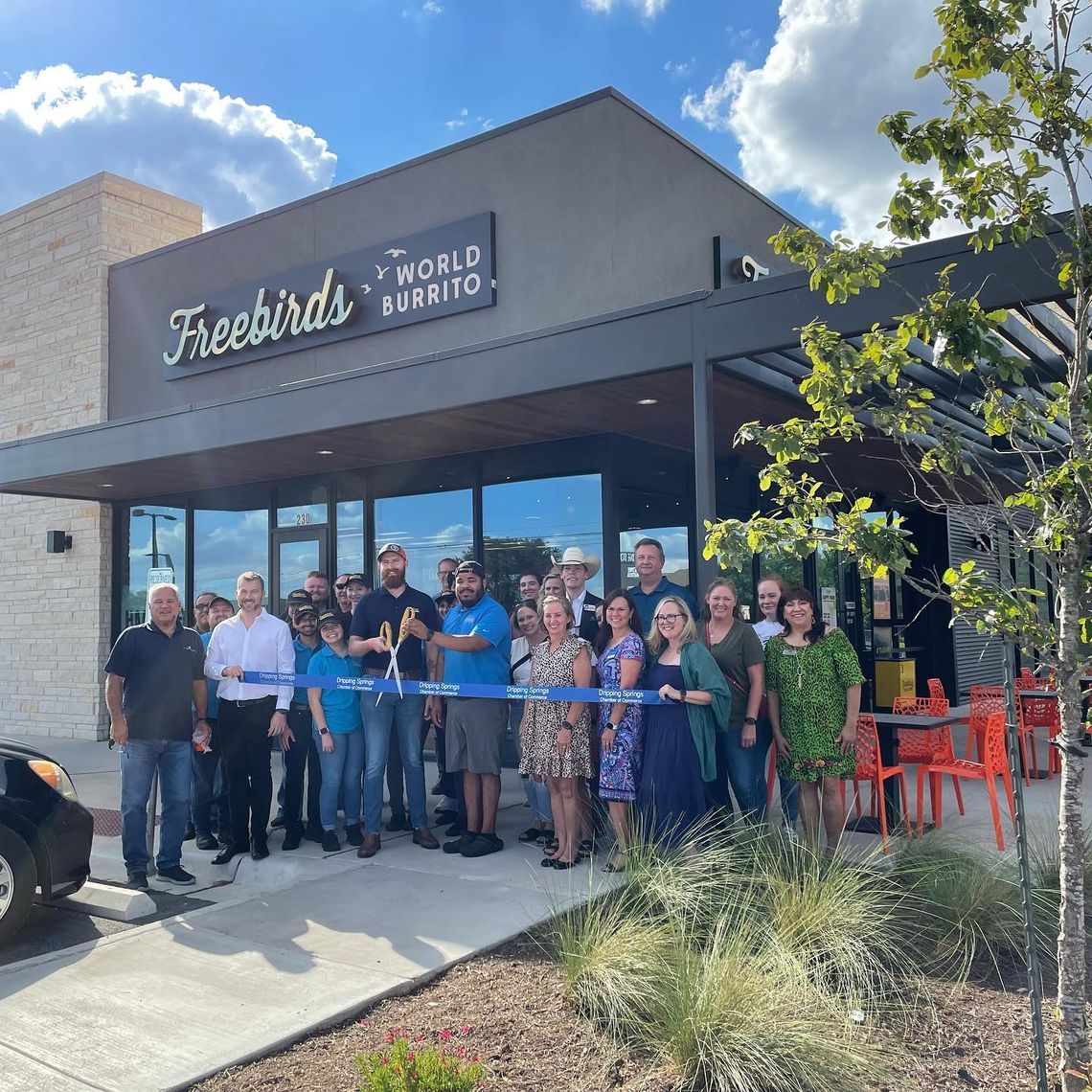 Freebirds celebrates business in Dripping Springs