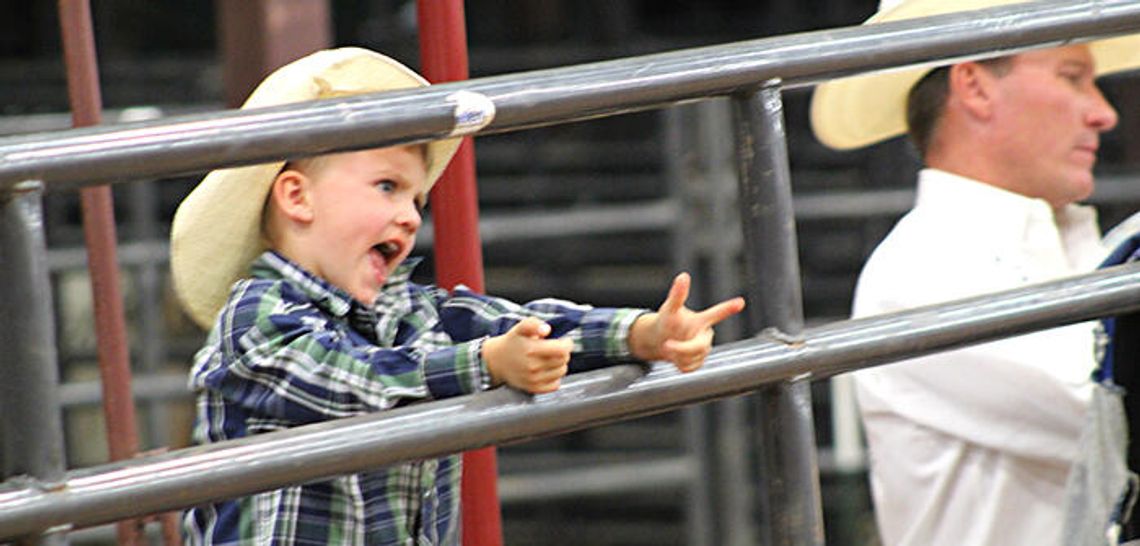 Getting rowdy at the rodeo Getting rowdy at the rodeo