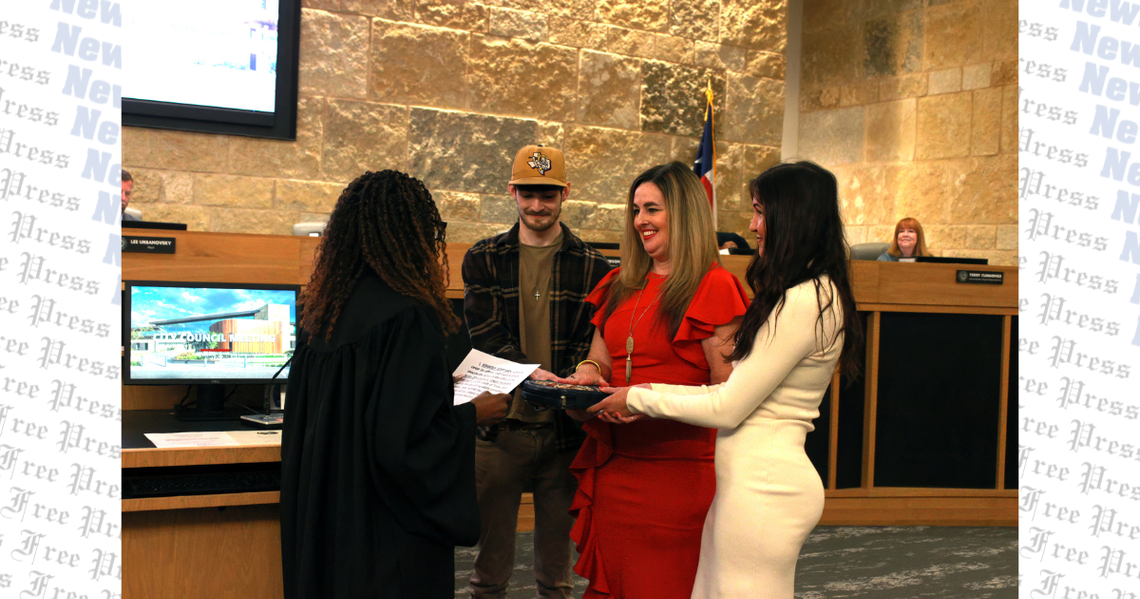Kimberly Goodman sworn in to Buda City Council