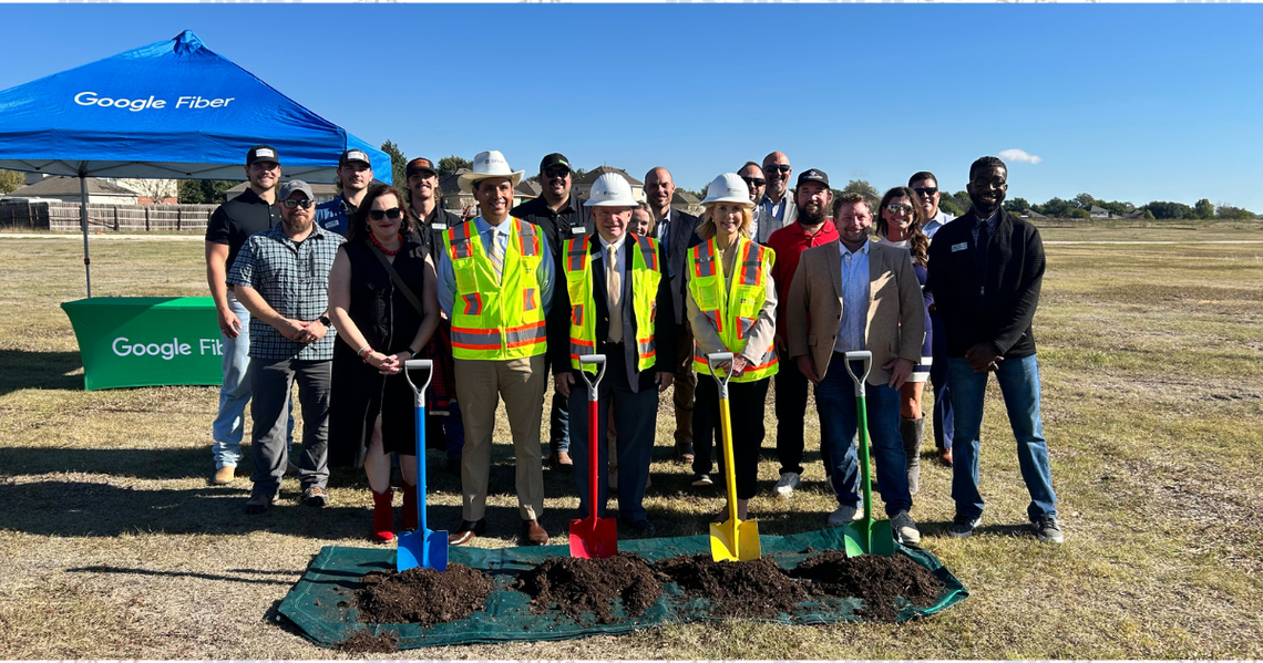 Google Fiber breaks ground in Kyle Google Fiber breaks ground in Kyle