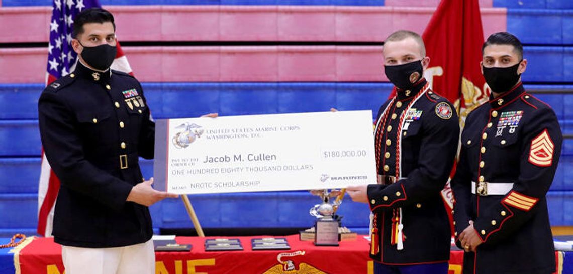Hays cadet awarded $180k scholarship at Change of Command Hays cadet awarded $180k scholarship at Change of Command