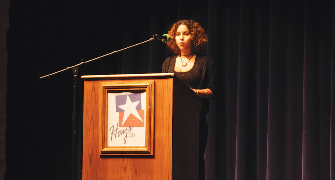 Hays CISD commemorates MLK Jr. Day Hays CISD commemorates MLK Jr. Day