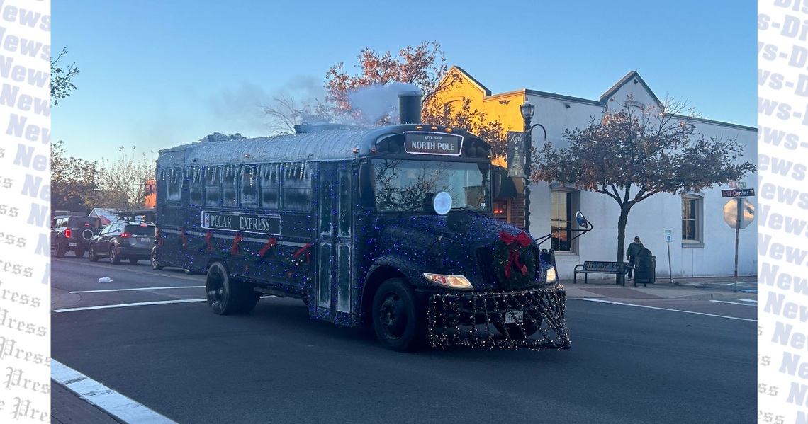 Hays CISD decorates ‘The Polar Express’ bus for holiday season