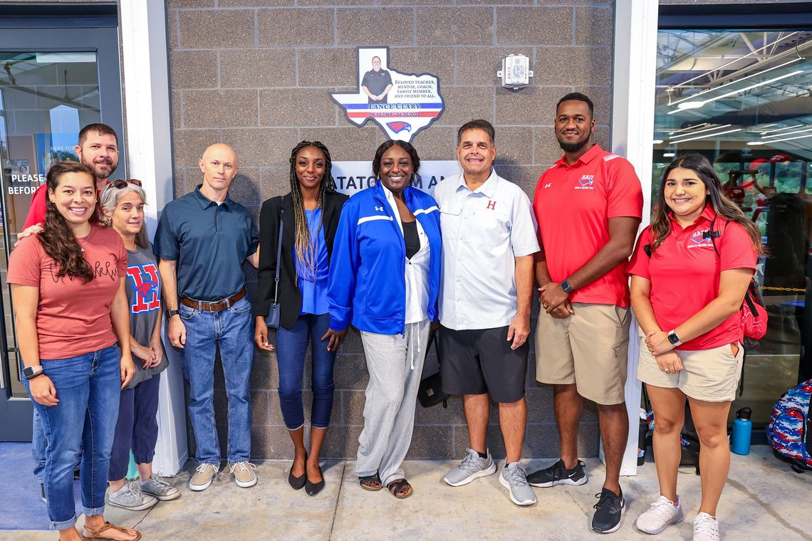Hays CISD honors Lance Clary