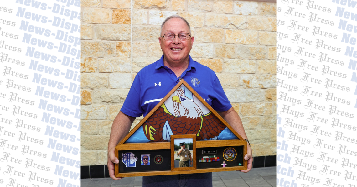 Hays CISD presents Coin of Excellence to NJRTOC instructor