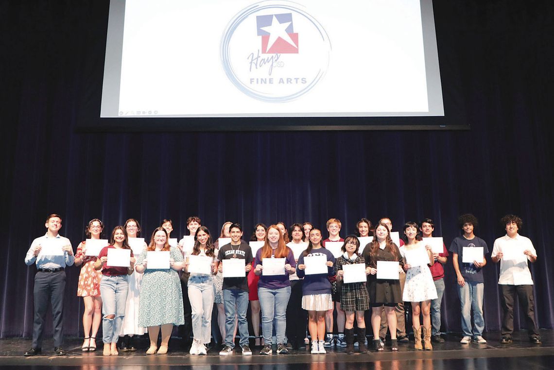 Hays CISD seniors sign fine arts letters of intent Hays CISD seniors sign fine arts letters of intent
