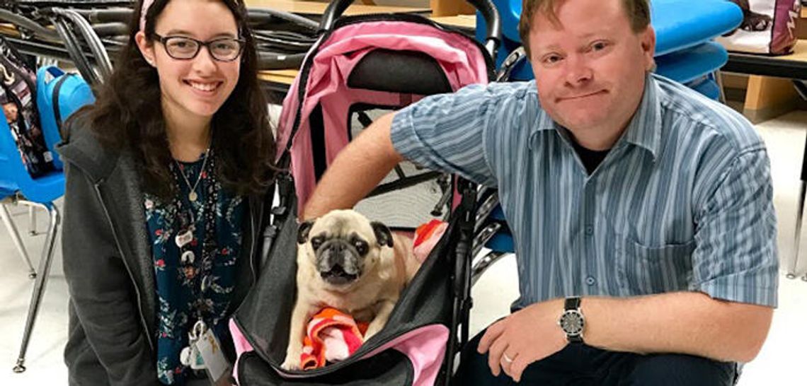 Hays CISD students create new life for fostered dog