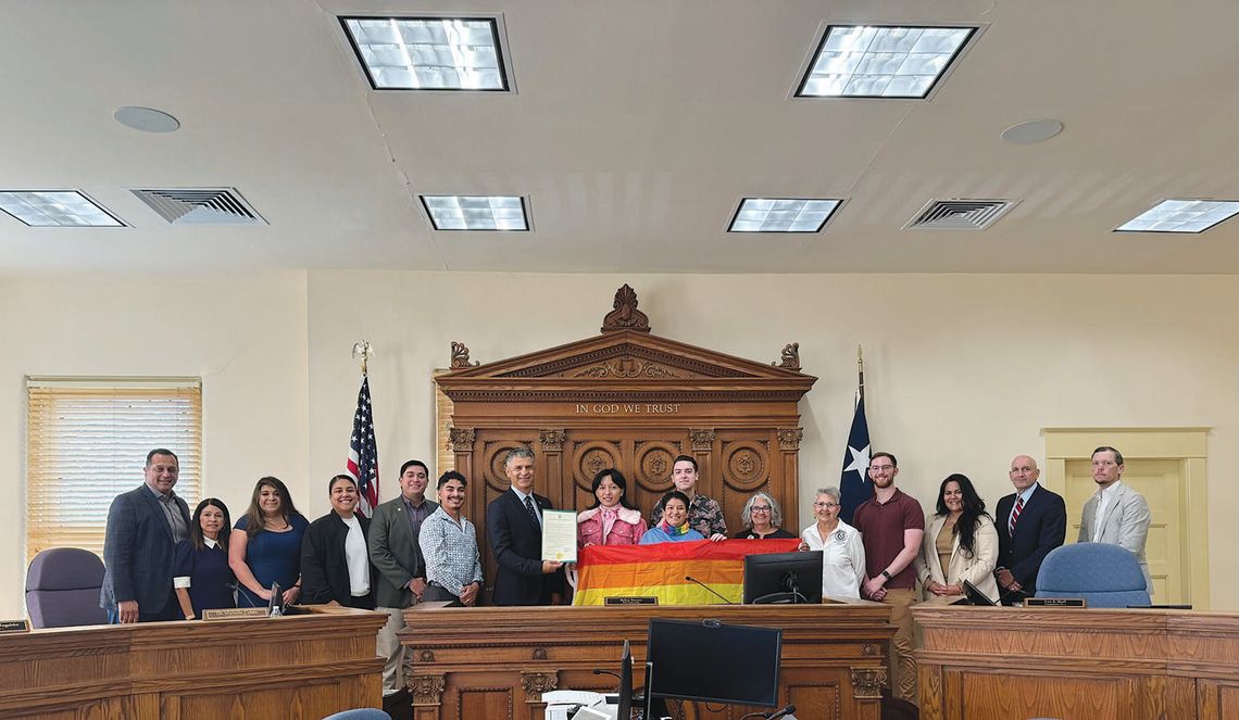 Hays County Commissioners Court recognizes Pride Month Hays County Commissioners Court recognizes Pride Month