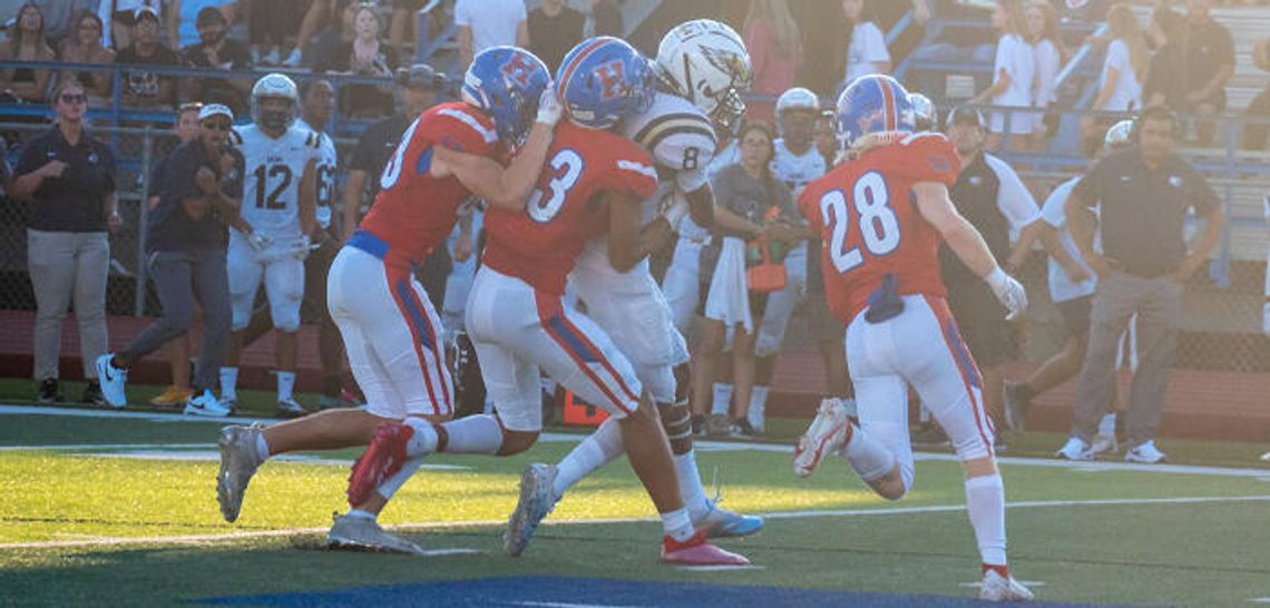 Hays defeats Akins, 64-14
