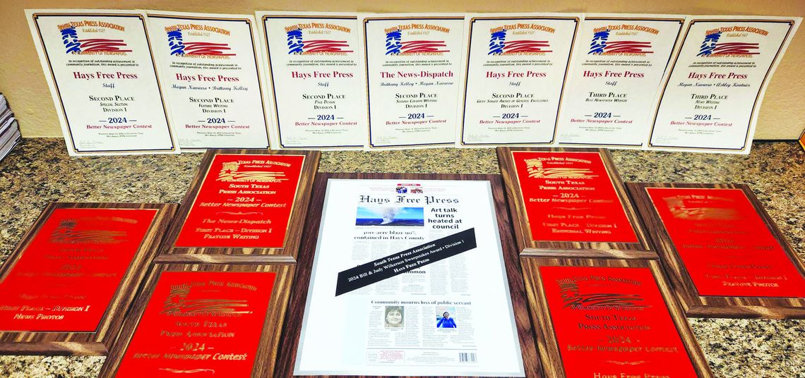 Hays Free Press and News-Dispatch earns honors at contest Hays Free Press and News-Dispatch earns honors at contest