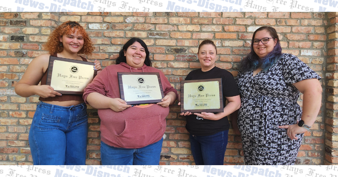 Hays Free Press earns awards in statewide competition Hays Free Press earns awards in statewide competition