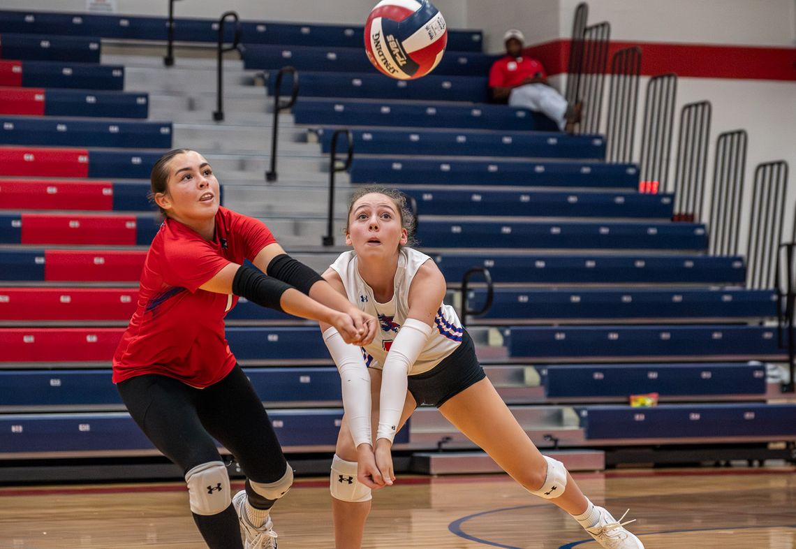Hays Hawks volleyball faces off against the Stony Point Tigers at home Hays Hawks volleyball faces off against the Stony Point Tigers at home